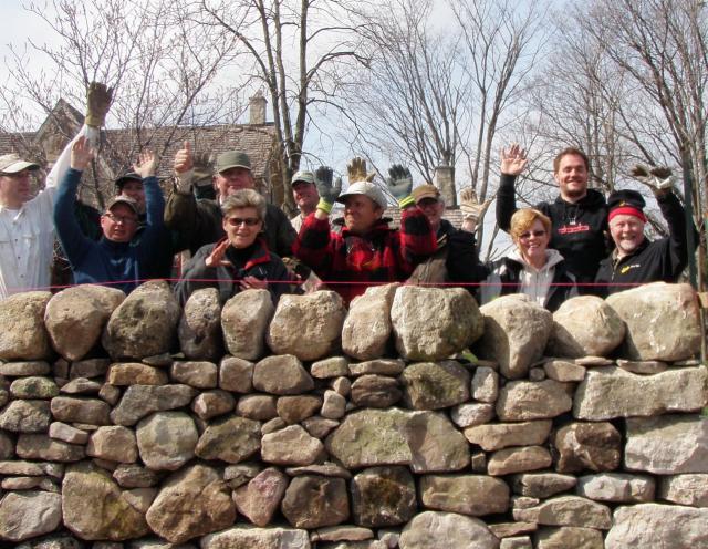Happy Walling Students at Crieff Ontario 2009
